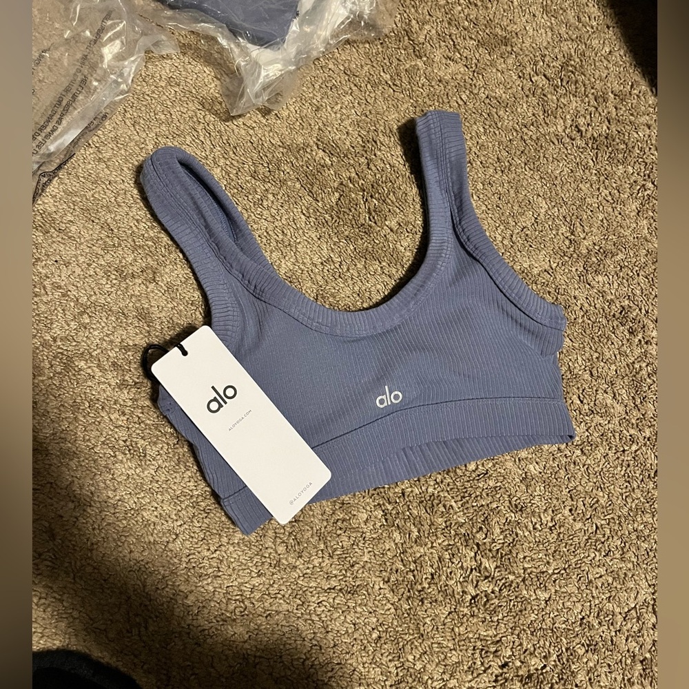 Alo Yoga Wellness Bra - Infinity Blue
